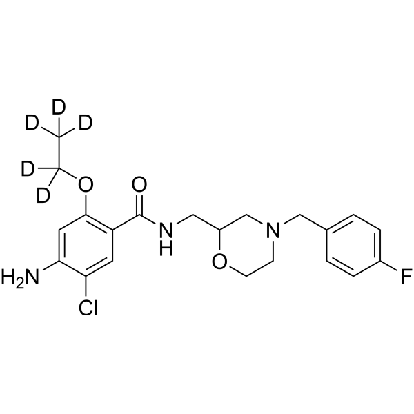 Mosapride-d5 (mosapride-d5) 1246820-66-5